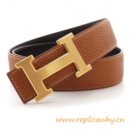 Black Leather Hermes Belt with Gold Buckle : r/Highqualityreplica