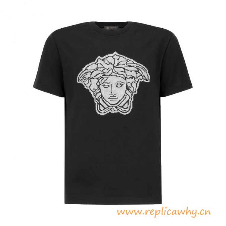 Original Quality Medusa Graphic Cotton T-Shirt